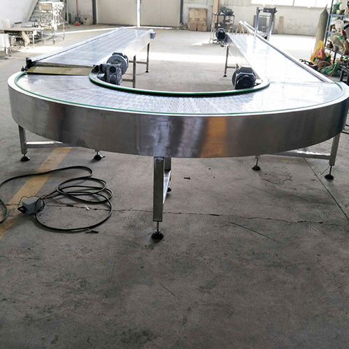 鏈板轉(zhuǎn)彎輸送機